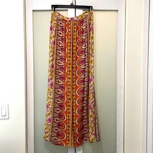 Spell Boho Blossom Skirt M EUC